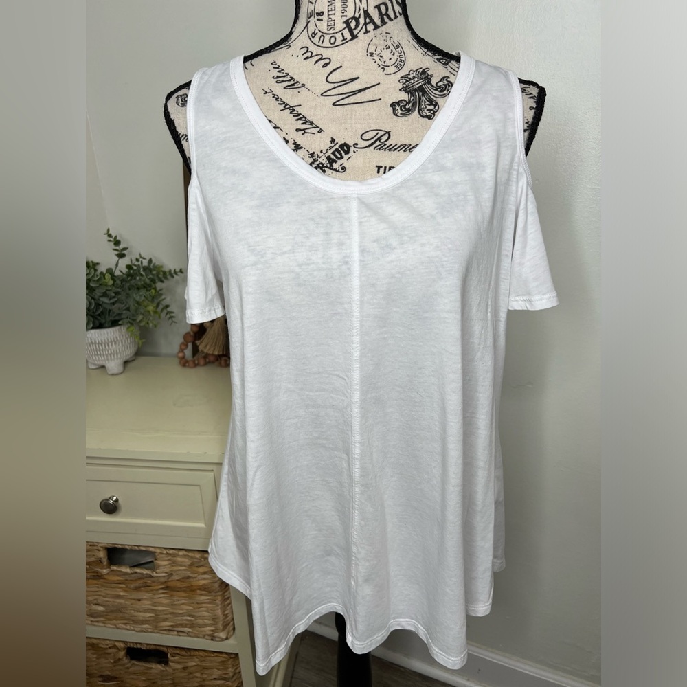 Calvin Klein Performance Cold Shoulder Top